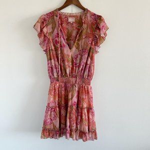 Show Me Your Mumu Wild Dreams Mini Dress L Floral